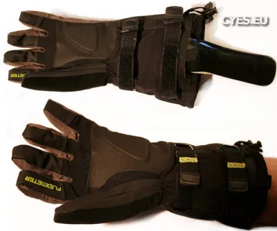 Snowboard handschoenen 2 Flexmeter polsbeschermers