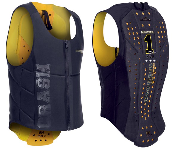 Komperdell Ballistic Vest Junior Spine Guard snowboard ski