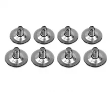 8 Snowboard screws with rings 16mm