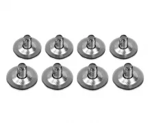 8 Snowboardscrews with Rings 14mm
