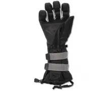 Snowboard Handschuhe 1 Handgelenkschützer Schwarz-Grau